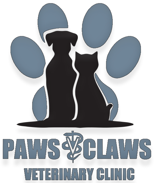 شعار عيادة بيطرية تخصصية - Paws and Claws    كفوف ومخالب